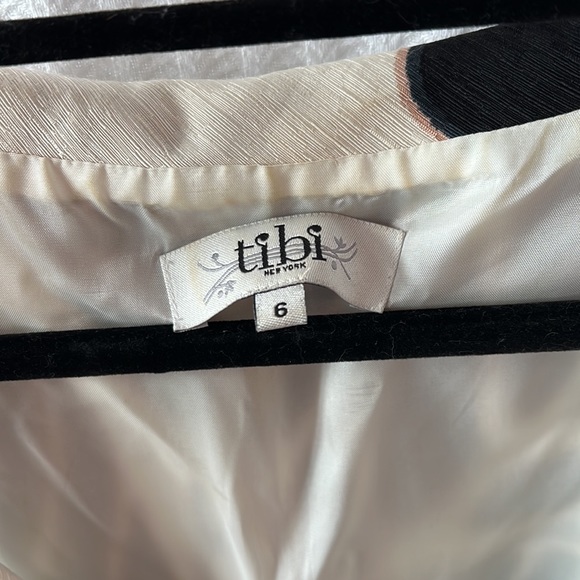 Tibi collared button up printed sleeveless dress - Picture 6 of 8